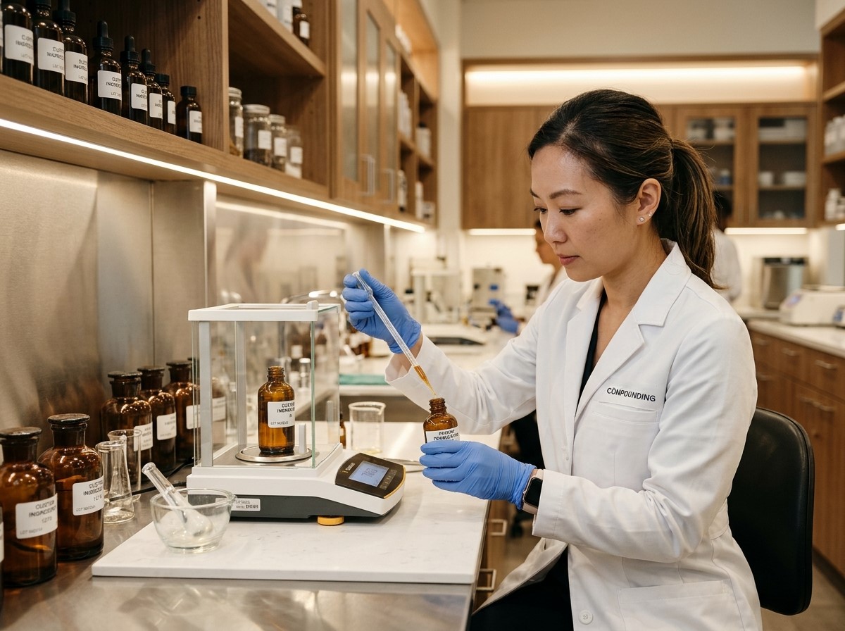 Custom compounded medications across 5 Mega-Categories